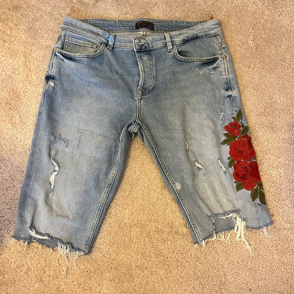 Zara Men’s Jean Shorts Jorts